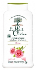 Le Petit Olivier Creme de Duche Extra Suave &amp; Hidratante Rosa 500 ml
