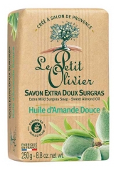 Le Petit Olivier Sabonete Extra Suave Surgras com &Oacute;leo de Am&ecirc;ndoa Doce 250 g