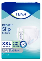 Tena ProSkin Slip Bariatric Super Taille XXL 32 Changes Complets