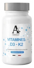 Amina&eacute; Vitamines D3 - K2 60 G&eacute;lules