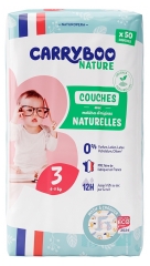 Nature Motif Nappies 50 Pa&ntilde;ales Talla 3 (4-9Kg)