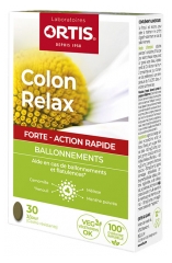 Ortis Colon Relax Forte Ballonnements 30 Comprim&eacute;s