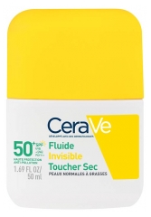 CeraVe Invisible Fluid Dry Touch SPF50+ 50 ml
