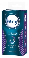 Intimy Extase 14 Prezerwatyw z Wypustkami