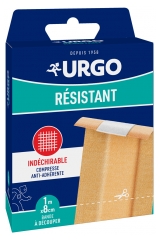 Urgo R&eacute;sistant Klip-selv-bandage 8 cm x 1 m