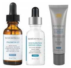 SkinCeuticals Pigmenttil&auml;iski&auml; Ehk&auml;isev&auml; Rutiini + Aurinkosuoja