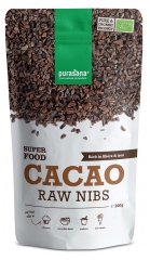Peda&ccedil;os de Cacau Cru Biol&oacute;gicos Super Alimentos Purasana 200 g