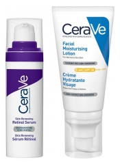 CeraVe Rutyna Przeciwstarzeniowa Serum z Retynolem 30 ml + Nawilżający Krem 52 ml