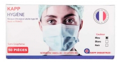 Kapp Hygi&egrave;ne Masques Chirugicaux Type IIR 50 Masques