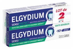 Elgydium Sensiprotect Sensitive Teeth Toothpaste Set of 2 x 75 ml