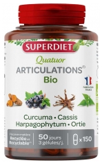 Superdiet Quatuor Gelenke Bio 150 Kapseln
