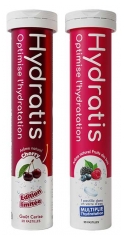 Hydratis Solution d'Hydratation Lot de 2 Tubes de 20 Pastilles Effervescentes