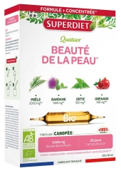Superdiet Quatuor Beaut&eacute; de la Peau Bio 20 Ampoules