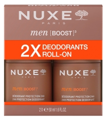 Nuxe Men [Boost] D&eacute;odorant Protection 24H Lot de 2 x 50 ml