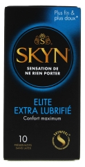 Skyn Elite Extra Lubrifioitu 10 Kondomia