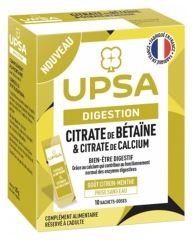UPSA Digestion Betaincitrat och Kalciumcitrat 10 P&aring;sar