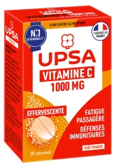 UPSA Vitalidad Vitamina C 1000 mg 20 Comprimidos Efervescentes