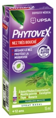 UPSA Phytovex Eritt&auml;in Tukkoisen Nen&auml;n Nen&auml;sumute 15 ml
