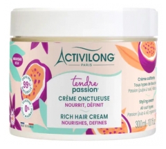 Activilong Tendre Passion Cr&egrave;me Coiffante Onctueuse Tous Types de Boucles 300 ml