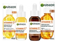 Garnier SkinActive Vitamina C S&eacute;rum Luminosidade Anti-Manchas 30 ml + Vitamina C S&eacute;rum Noite Intensificador de Luminosidade 30 ml