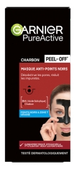 Garnier PureActive Masque Peel-Off Anti-Points Noirs au Charbon 50 ml