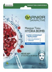Garnier SkinActive Hydra Bomb Masque en Tissu Super Hydratant Repulpant 28 ml
