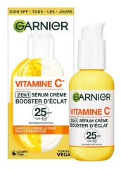 Garnier SkinActive Vitamine C S&eacute;rum Cr&egrave;me 2en1 Booster d'&Eacute;clat SPF25 50 ml