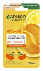 Garnier SkinActive Vitamin C Masque Tissu Yeux Booster D'&Eacute;clat 5 g