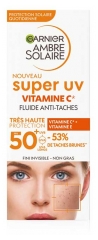 Garnier Ambre Solaire Super UV C Vitamīna Fluīds Pret Pigmenta Plankumiem SPF50+ 40 ml
