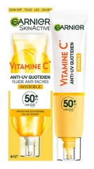 Garnier SkinActive Vitamine C Fluide Anti-UV Quotidien Anti-Taches Invisible SPF50+ 40 ml