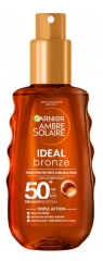 Garnier Ambre Solaire Ideal Bronze Zv&yacute;razňuj&iacute;c&iacute; Ochrann&yacute; Olej SPF50+ 150 ml