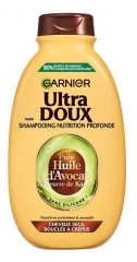 Garnier Ultra Doux Shampoing Nutrition Profonde Cheveux Boucl&eacute;s &agrave; Cr&eacute;pus 400 ml