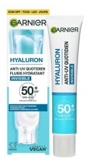 Garnier Hyaluron Anti-UV Quotidien Fluide Hydratant Invisible SPF50+ 40 ml