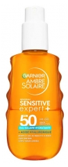 Garnier Ambre Solaire Sensitive Expert + Hydratačn&iacute; opalovac&iacute; voda SPF50 150 ml