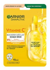 Garnier SkinActive C-vitamin Tygmask Serumuppiggare 28 ml