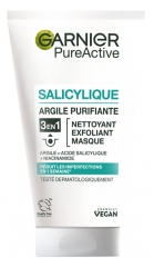 Garnier PureActive 3in1 Clay Anti-Blemish Cleanser 150 ml