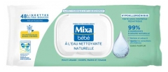 Mixa B&eacute;b&eacute; Nat&uuml;rliche Wasserreinigungst&uuml;cher 48 T&uuml;cher