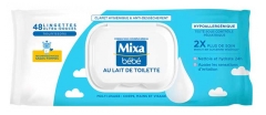 Mixa B&eacute;b&eacute; Lingettes au Lait de Toilette 48 Lingettes