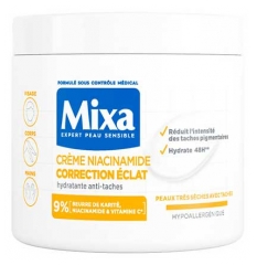 Mixa Niacinamīda Krēms Spīduma Korekcijai 400 ml