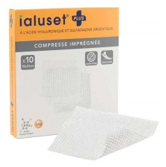 Laboratoires Genevrier IALUSET PLUS 10 Steriili&auml; Imeytetty&auml; Kompressia