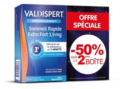 Valdispert M&eacute;latonine 1,9 mg Lote de 2 x 40 Comprimidos