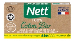 Nett 100% Organic Cotton 16 Normal Tampons
