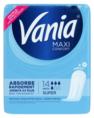 Vania Maxi Comfort Super Fresh 14 Salvetes