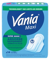 Vania Maxi Confort Super+ 14 Slipeinlagen