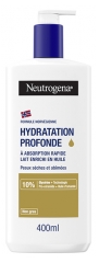 Neutrogena Tiefe Feuchtigkeitsversorgung Mit &Ouml;l Angereicherte Milch 400 ml