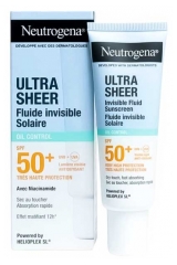 Neutrogena Ultra Sheer Invisible Fluid Sunscreen Oil Control SPF50+ 50 ml