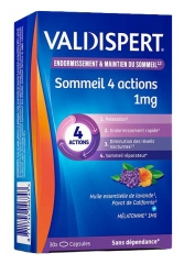 Valdispert M&eacute;latonine 1 mg 4 Actions 30 Capsules