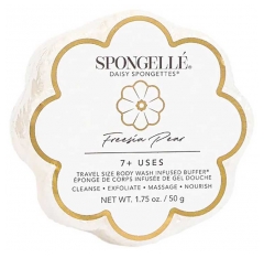 Spongell&eacute; &Eacute;ponge de Corps Infus&eacute;e de Gel Douche Freesia Pear 50 g