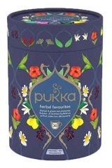 Pukka Coffret Cole&ccedil;&atilde;o Descoberta Infus&otilde;es &amp; Ch&aacute;s Bio 30 Sachets