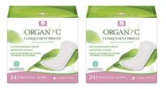 Organyc 24 Panty Liners in Individual Pockets x 2